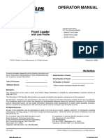 Operator Manual: Front Loader