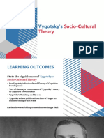 Vygotsky's Socio-Cultural Theory 