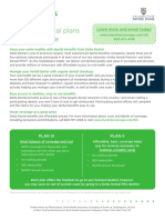 Delta Dental Individual Enrollee Overview Flyer Plan III II Notre Dame