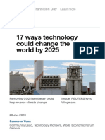 Future Shocks - 17 Technology Predictions For 2025 - World Economic Forum