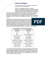 K and R Reproductive Strategies