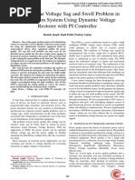 Reducing The Voltage Sag and Swell Probl