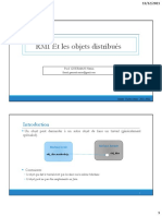 RMI Et Les Objets Distribués: Un Objet Peut Demander À Un Autre Objet de Faire Un Travail (Généralement Spécialisé)