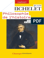 Aurélien Aramini Michelet La Philosophie de L'histoire