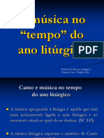 A Música No Tempo Do Ano Litúrgico. Pastoral Da Música Litúrgica I Clayton Dias e Virgilio Solli