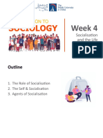 Week 4 - Sociolisation and The Life Course