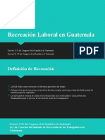 Recreación Laboral en Guatemala