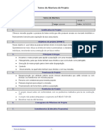 Template - Termo de Abertura - Documentos Google