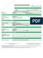 Solicitud de Transferencia Al Exterior PJ: Datos Del Ordenante (Obligatorio)