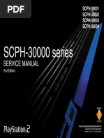 Sony Playstation 2 SCPH 30000 30001 30002 30003 30004 2nd Edition