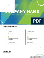 Company Profile Powerpoint Template