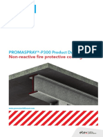 Non-Reactive Fire Protective Coating: PROMASPRAY®-P300 Product Data Sheet