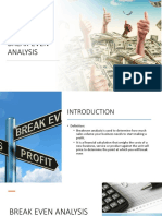 Break-Even Analysis