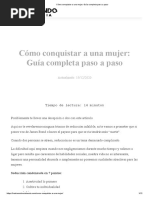 Cómo Conquistar A Una Mujer - Guía Completa Paso A Paso