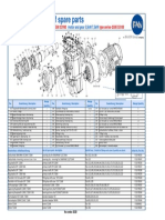 Motor and Gear G500 S3100 5,5kW, 7,5kW - Parts List - 2020