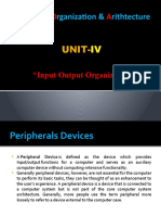 Input Output Organization in Computer Organization and Architecture 2022