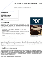 Introduction À La Science Des Matériaux - Les Céramiques - Wikiversité