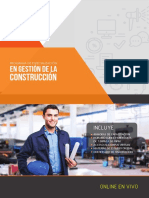 Brochure - Gestión de La Construcción