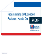 Programming C# Extended Features: Hands-On: Course 973