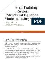 Structural Equation Modeling