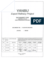 112-EP4-PE-IsS-0404 - Datasheet For Control Valve (High Pressure Letdown)