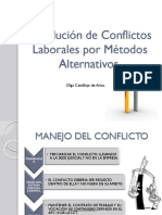 Castillejo Arias - Resolucion de Conflictos Laborales Por Metodos Alternativos