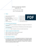 Seminario No 1 Fundamentos de Matemática