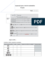 Preparação para o Teste de Matemática - Colégio