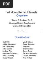 Windows Kernel Overview