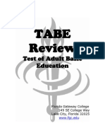 Tabe Review