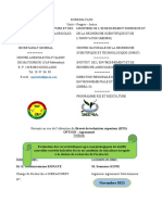 Rapport de Fin de Cycle