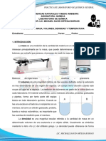 Practica 4 Masa, Volumen, Densidad y Temperatura