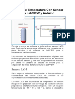 Control de Temperatura Con Sensor LM35 Con LabVIEW