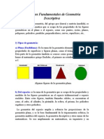 Conceptos Fundamentales de Geometria