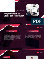 Programación de Obras Con Ms Project