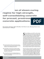 Optimization of Steam-Curing