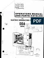 944-0301 Onan DDA Operator's and Parts Manual (5-1975)