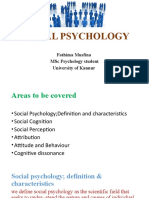 Social Psychology  