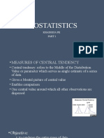 Biostatistics: Khadeeja PK