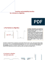 Lect. 2 The Wave Functions and Probability Densities For A Particle in A Rigid Box