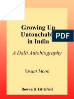 Growing Up Untouchable in India A Dalit Autobiography by Vasant Moon, Gail Omvedt