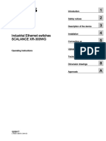 SCALANCE XR300WG Operating Instructions 2017 12