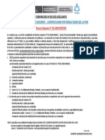 Comunicado 02 - Resultados Pun 2022