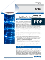 Mass Flow Controller Data Sheet gf40