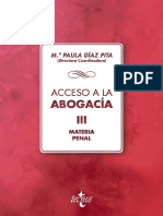 Acceso A La Abogacia, Penal - Ma Paula Diaz Pita