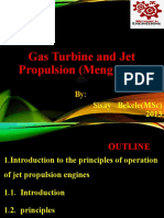 Gas Turbine and Jet Propulsion (Meng 5224) : Sisay Bekele (MSC) 2013