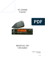 FT-2500M YAESU MANUAL DO USUÁRIO. Tradução - Luiz Antonio PU1-MLL 1 - 52