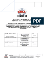 Plan de Contigencia en Caso de Lluvias DR V01