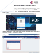 Manual Basico de Uso Del Sistema de Tickets Glpi