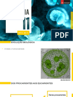 Unidade e Multicelularidade. Mecanismos de Evolução